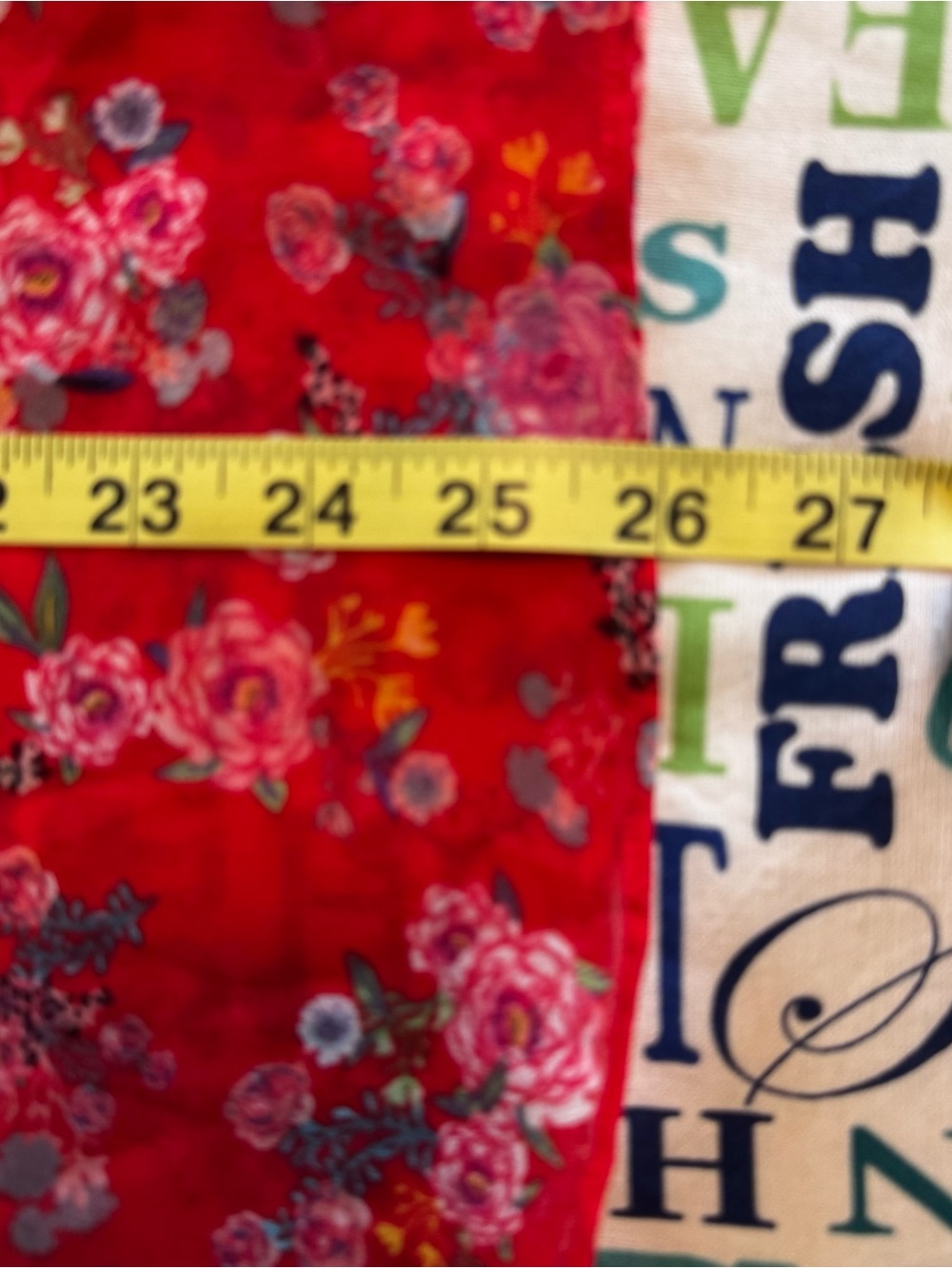 CAbi Red Floral Ruffled Sleeveless Blouse - Picture 8 of 8